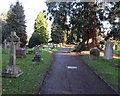 Churchyard path, Tupsley, Hereford