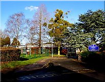 SO5339 : Entrance to St Paul's Church of England Primary School, Tupsley, Hereford by Jaggery