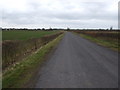 Minor road near Low Hall Farm