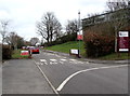 Staff only beyond this point at  Radyr Comprehensive School, Cardiff