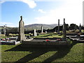 The south side of the old graveyard at St Michael