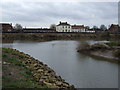 The River Idle meets the River Trent, West Stockwith