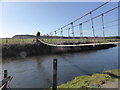 NY0105 : The suspension bridge by David Medcalf
