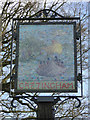 Cretingham Village sign (detail) the west face