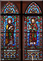 St John the Evangelist, Glenthorne Road, Hammersmith - Stained glass window