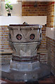 St John the Evangelist, Glenthorne Road, Hammersmith - Font