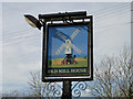 Old Mill House public house, Saxtead, pub sign