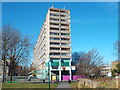 Aylesbury Estate, from Burgess Park