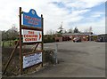 Garden centre on Bardney Road, Wragby