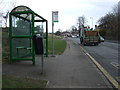 Bus stop and shelter on Sheffield Road, Stonegravels