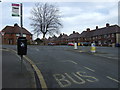 Bus stop on Peveril Road, Newbold