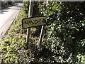 TM0378 : Hinderclay Village Name sign by Geographer