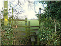 Stile at start of footpath between Barmskin Lane and Town Lane, Heskin