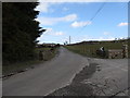 Sharp bend in Ferryhill Road, Clontygora