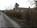 Houses on the unnamed mountain road at Clontigora