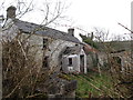 Derelict farmhouse on the unnamed mountain road at Clontigora