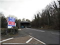 Treadaway Hill going under the M40