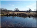 Pond, Livestock and Earthworks near Smisby