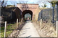 Footpath under railway