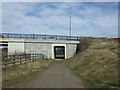 Underpass beneath Lowgates (A619)