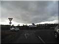 Wooburn Common Road at the junction of Broad Lane