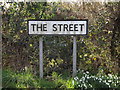 The Street sign