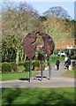 SO9570 : The Green Man (2), Sanders Park, Bromsgrove, Worcs by P L Chadwick