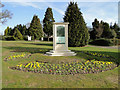 WW1 and 2  Memorial in Bourne Park