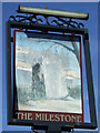 Sign for the Milestone pub