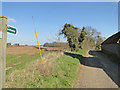 Bridleway near Kembroke Hall