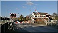 Nearly shut at East Brough level crossing and signal box