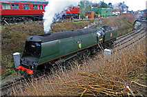 SJ2142 : Llangollen railway - visiting locomotive by Chris Allen