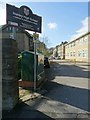 Northgate entrance to Honley High School