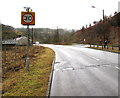 Northern boundary of Cymmer