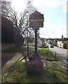 The Street & Botesdale Village sign