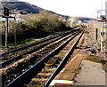 VR 512 and VR 514 at the northern end of Taffs Well railway station