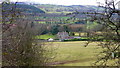 Fields above Maes-celyn