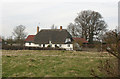 TL1379 : Thatched cottage, Hamerton by David Kemp