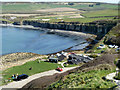 SY9078 : Kimmeridge Bay - the 'harbour' area by Robin Webster