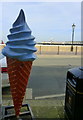 Ice cream advert in Herne Bay