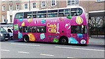 TQ2878 : London Bus in Lower Sloane Street by PAUL FARMER