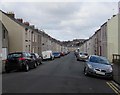 North along Gwyther Street, Pembroke Dock