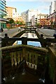 Rochdale Canal locks outside Jury