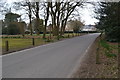 How Lane opposite the entrance to Chipstead Golf Club