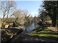 Kennet & Avon Canal & footbridge