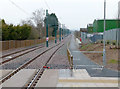 Looking north from Ruddington Lane tram stop