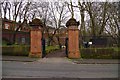 SP0588 : Key Hill entrance to Key Hill Cemetery, Birmingham by P L Chadwick