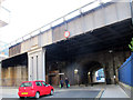 Marine Street railway bridge, Bermondsey: north end