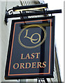 Sign for the Last Orders, Oldham