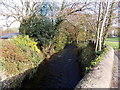 Ewenny River flows towards Penybont Road, Pencoed